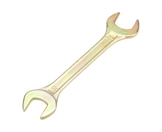 Гаечный рожковый ключ желтый цинк REXANT 19х22 мм 12-5831-2 – изображение 2