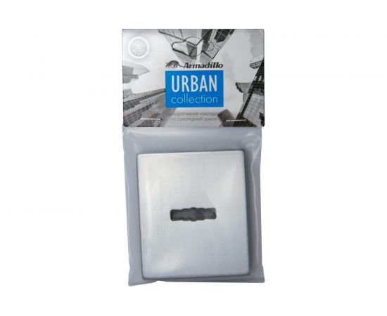 Декоративная накладка ARMADILLO на сувальдный замок PS Protector/USS CP, хром 42455 – изображение 2