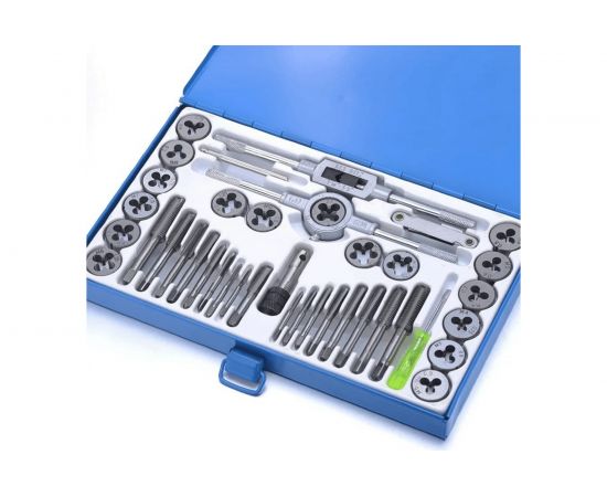 Набор плашек и метчиков GOODKING 40 предметов PM-10040 – изображение 2