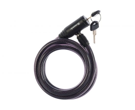 Тросовый универсальный замок MATRIX, 10 х 1200 мм 91833 – изображение 3