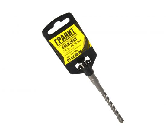 Бур Quadro-X (8.0х160/100 мм; SDS-plus) ГРАНИТ 448160 – изображение 3