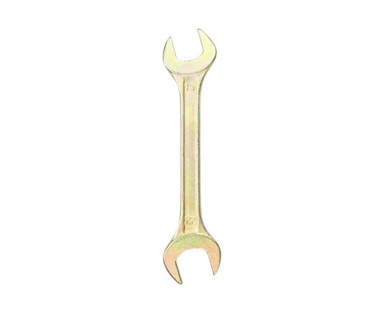 Гаечный рожковый ключ желтый цинк REXANT 19х22 мм 12-5831-2 – изображение 4