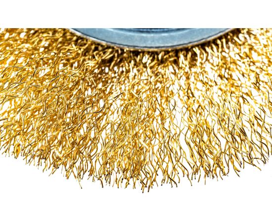 Щетка для МШУ плоская (125х22 мм, латунированная проволока) Калибр 00000041893 – изображение 4