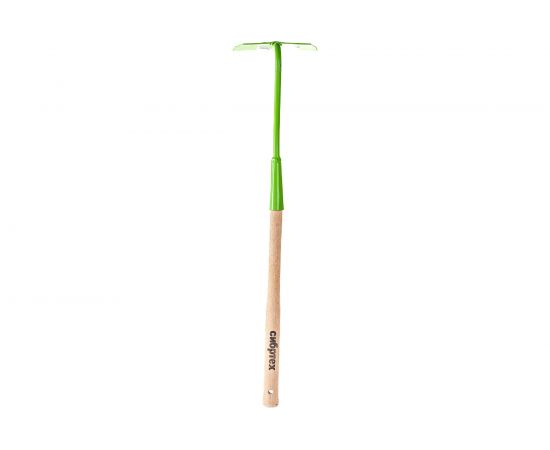 Полольник СИБРТЕХ малый, изогнутое крепление, деревянная рукоятка 62302 – изображение 4