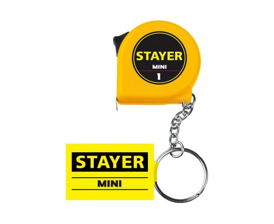 Рулетка-брелок STAYER Mini 1м / 6мм 34140-1_z02 – изображение 4