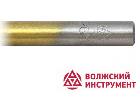 Сверло ц/х средняя серия с покрытием нитридом титана (7 мм; Р6М5-TiN; А) Волжский Инструмент 161759 – изображение 4