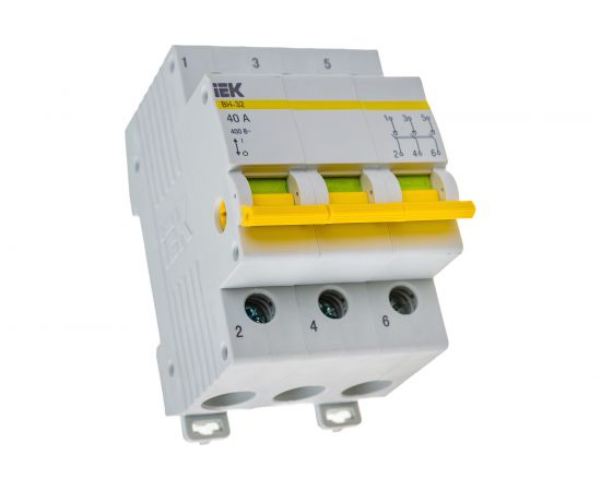 Выключатель нагрузки IEK ВН-32 40А/3П ИЭК MNV10-3-040 – изображение 4