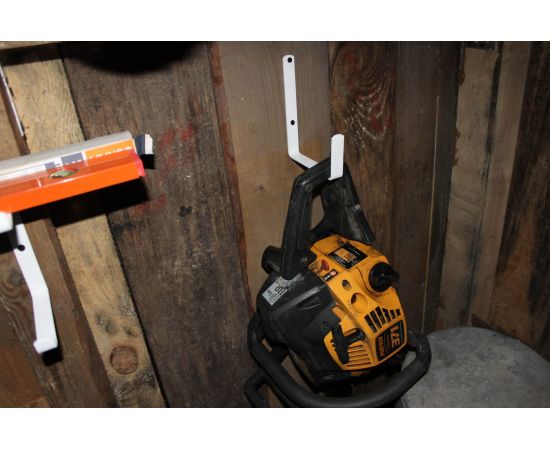 Универсальный настенный держатель LUCKY Guy УДС2 белый 80х140х20х60х4,0 мм 623 02 140 0 – изображение 4