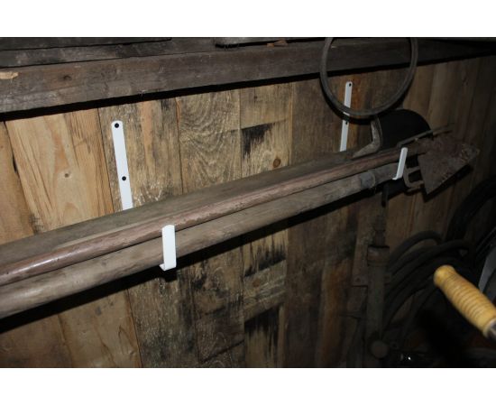 Универсальный настенный держатель LUCKY Guy УДС2 белый 80х140х20х60х4,0 мм 623 02 140 0 – изображение 5