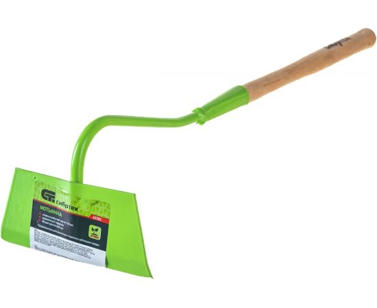 Полольник СИБРТЕХ малый, изогнутое крепление, деревянная рукоятка 62302 – изображение 5