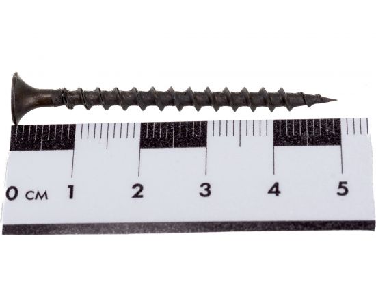 Саморезы ЗУБР СГД гипсокартон-дерево, 51 х 3.5 мм, 450 шт, фосфатированные, 300032-35-051 – изображение 6