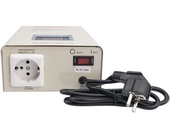 Настенный стабилизатор напряжения REXANT АСНN-1500/1-Ц 11-5016 – изображение 8