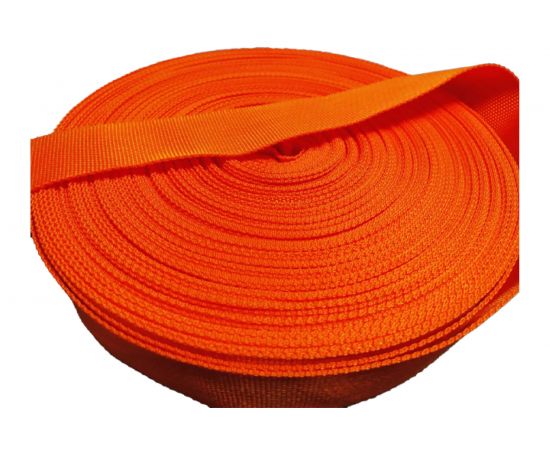 Ременная лента ЭБИС 50 мм, 50 м, апельсин 227 
