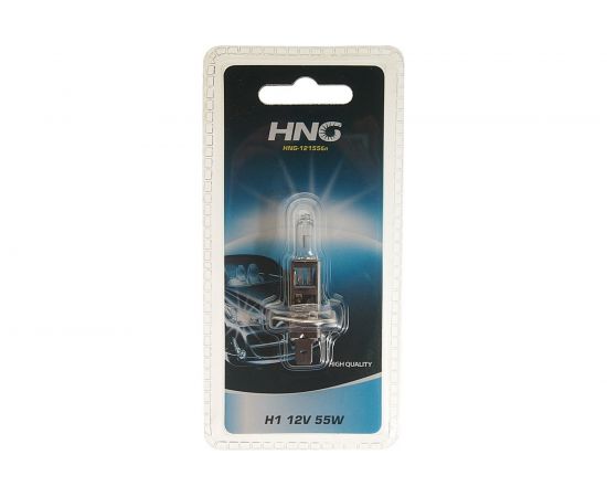 Автолампа HNG H1 55 P14.5s блистер 12V HNG-12155бл 