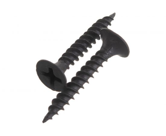 Саморез по металлу VIPКрепеж черный 3,5х25 м 460 шт 40004 VIPL 