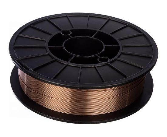 Проволока сварочная омедненная СВ-08Г2С-О (1 мм; 5 кг; D200) СЗСМ 00-00000018 