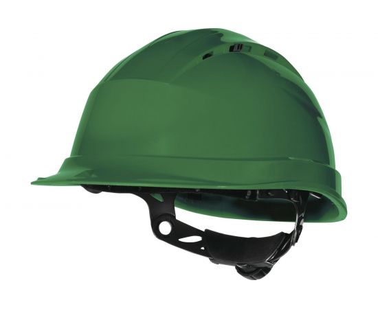 Защитная каска Delta Plus QUARTZ UP IV зеленого цвета QUARUP4VE 