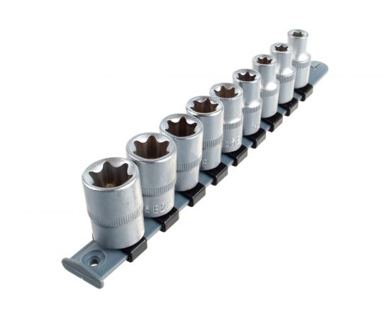 Набор головок внутренний TORX (9 пр; Е10-24; 1/2"") СЕРВИС КЛЮЧ 76600 