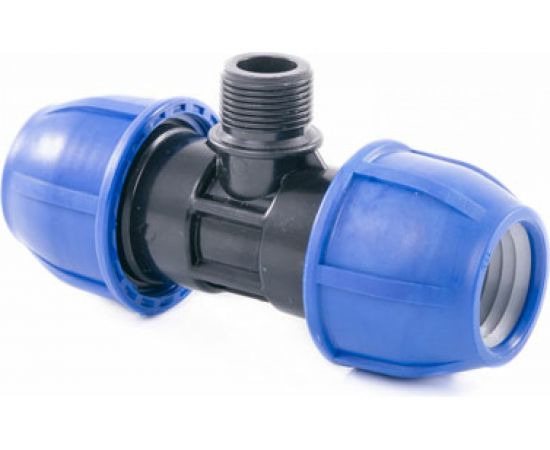 Тройник RTP с наружной трубной резьбой PN 16 D 32х3/4 11624 