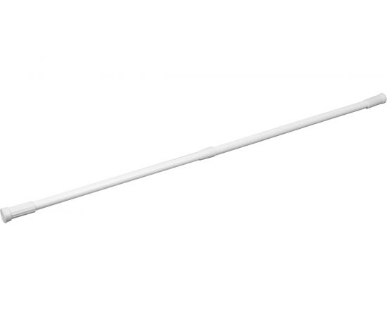 Карниз для ванной Vidage телескопический, цвет: белый, длина 70-120 см 1305010 