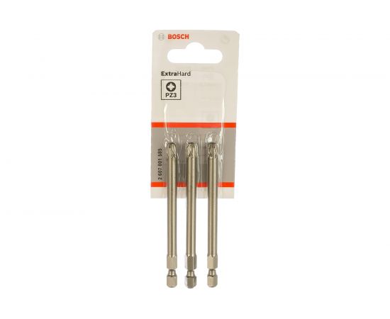 Бита (89 мм; 3 шт) POZIDRIV 3 XH Bosch 2607001585 
