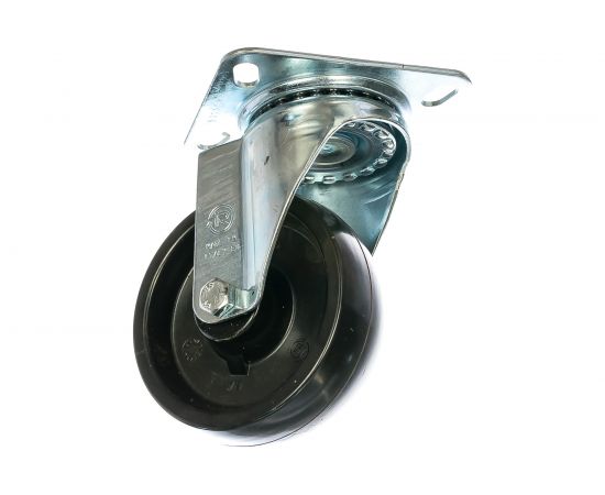 Колесо с вращающейся опорой и пластиной крепления (100 мм; 200 кг) Tellure rota 067150 