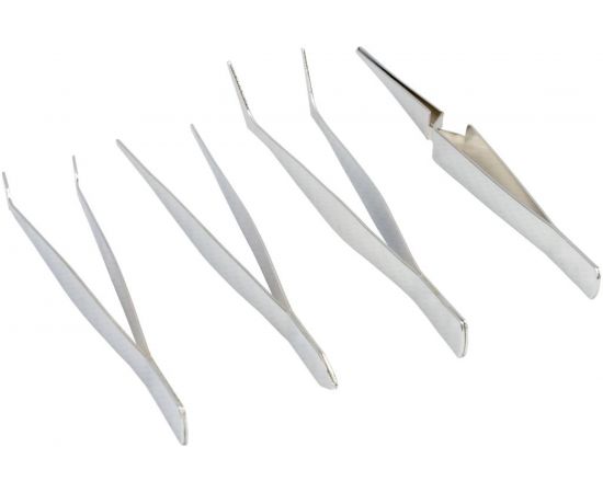 Набор пинцетов АвтоDело 4 предмета 30734 10625 