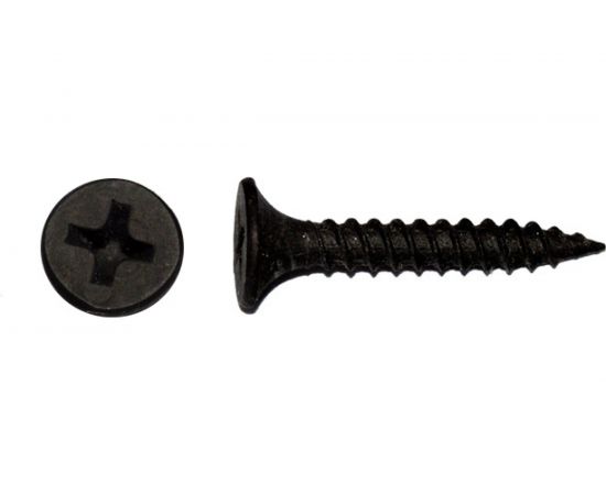 Саморез КРЕП-КОМП черный, универсал., 3,5х41, 50 шт. чм41мф 