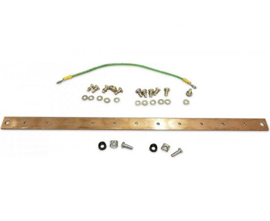 Медная шина Hyperline заземления TGRD-19, 19"", 482 мм 29826 – изображение 2