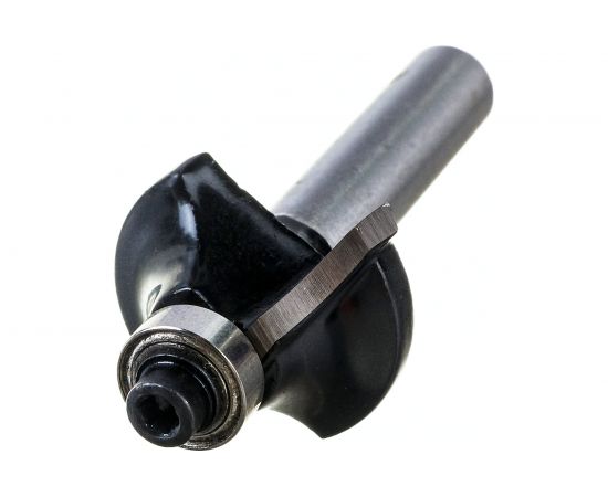 Фреза кромочная калевочная с нижним подшипником серия 1019 (25x11 мм; R6 мм; хвостовик 8 мм) Росомаха 801901 – изображение 2