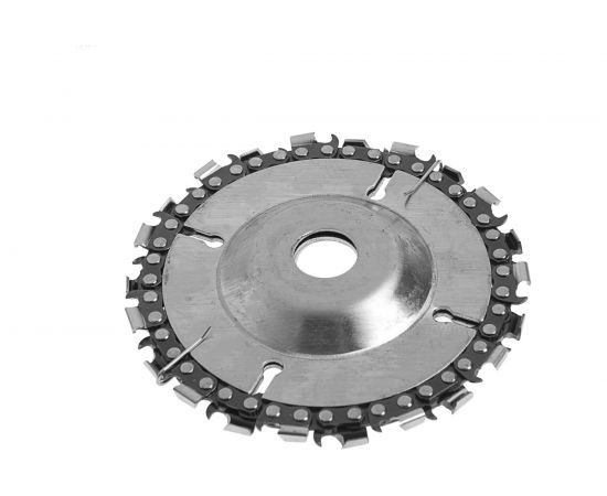 Диск пильный цепной для быстрой и плавной обработки дерева (100х16 мм) для УШМ TUNDRA 4617749 – изображение 2