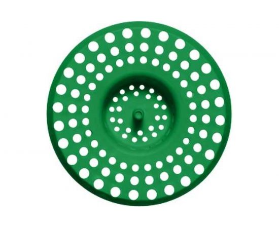 Ситечко для раковины, мойки СУПРИМПЛАСТ зеленое 1SDRM66_07H – изображение 2