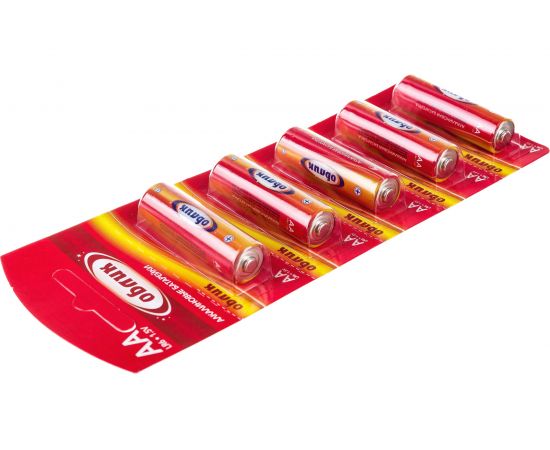 Батарейка Облик LR6 Блистер-5 7419 – изображение 2