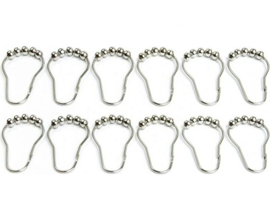 Кольца для штор Tatkraft SLIDE 12 шт 17320 – изображение 2