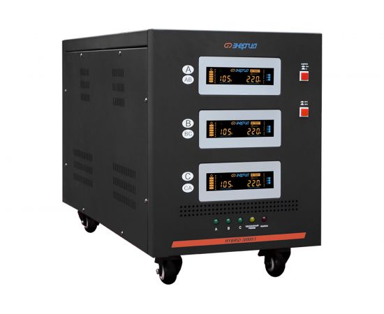 Стабилизатор Энергия Hybrid - 30 000/3 II поколение Е0101-0167 – изображение 2