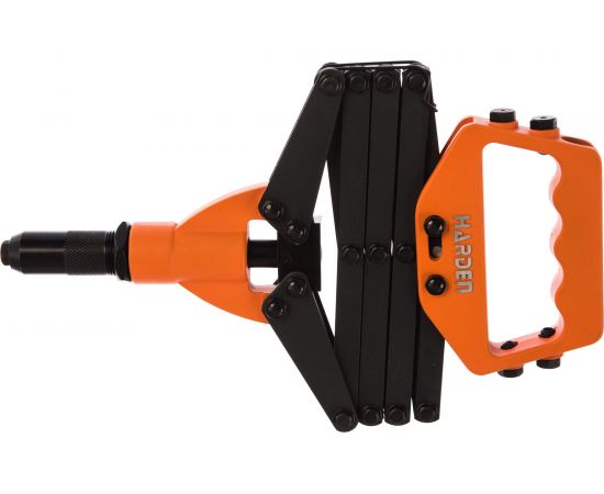 Заклепочник Harden 800 мм, гармошка, усиленный, CR-MO, заклепки 3,2-4,0-4,8-6,4 мм 610114 – изображение 2