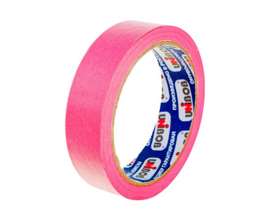 Малярная лента для деликатных поверхностей UNIBOB 25 мм х 25 м 214981 – изображение 3