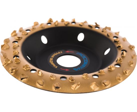 Чашка шлифовальная прямая с твердосплавным напылением (125 мм; зерно 8) РОСОМАХА 212208 – изображение 3