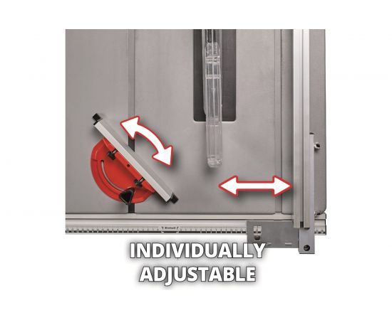 Торцовочная пила с площадкой Einhell TC-TS 254 eco, 2050Вт, 254x30мм 4340505 – изображение 3