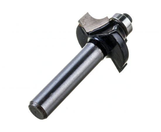 Фреза кромочная калевочная с нижним подшипником серия 1019 (25x11 мм; R6 мм; хвостовик 8 мм) Росомаха 801901 – изображение 3