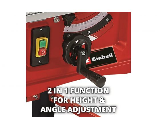 Торцовочная пила с площадкой Einhell TC-TS 254 eco, 2050Вт, 254x30мм 4340505 – изображение 4