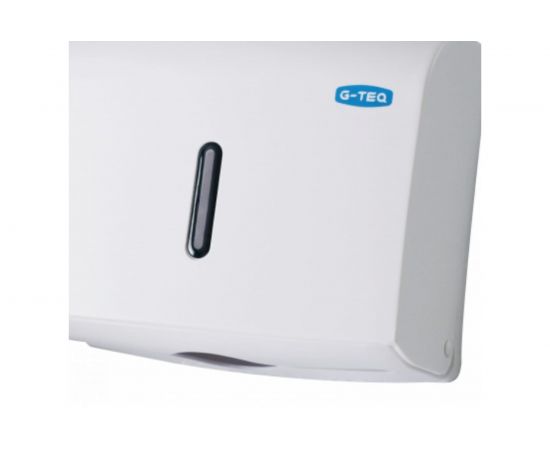 Диспенсер для бумажных полотенец пластик белый 8977 W – изображение 5