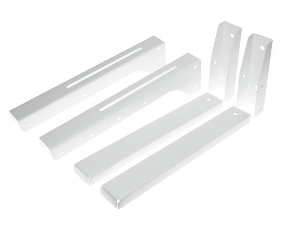 Кронштейн для СВЧ печи EMBODIMENT толщина 1.2 мм, белый EMB-MW-S-W – изображение 5