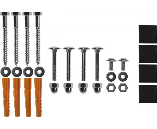 Кронштейн для СВЧ печи EMBODIMENT толщина 1.2 мм, белый EMB-MW-S-W – изображение 6