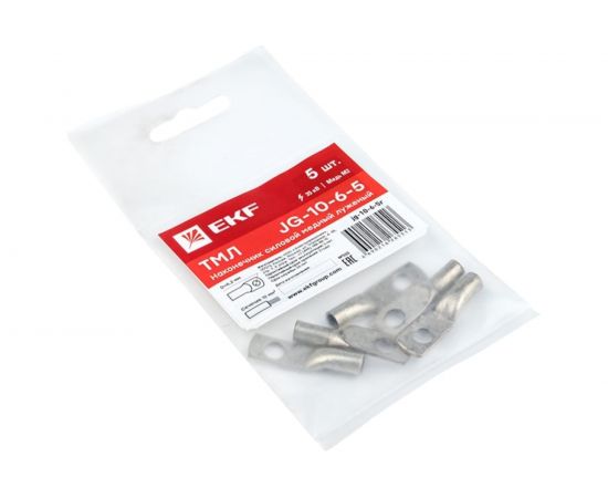 Силовой наконечник EKF PROxima JG-10-6-5 медный, луженый jg-10-6-5r 
