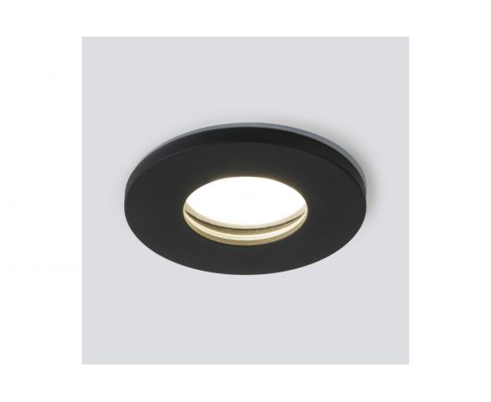 Встраиваемый светильник Elektrostandard 125 MR16, черный матовый a053360 