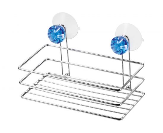 Полка подвесная Рыжий кот W2794 Бриллиант малая, на присосках, 195*100*105 мм 310777 