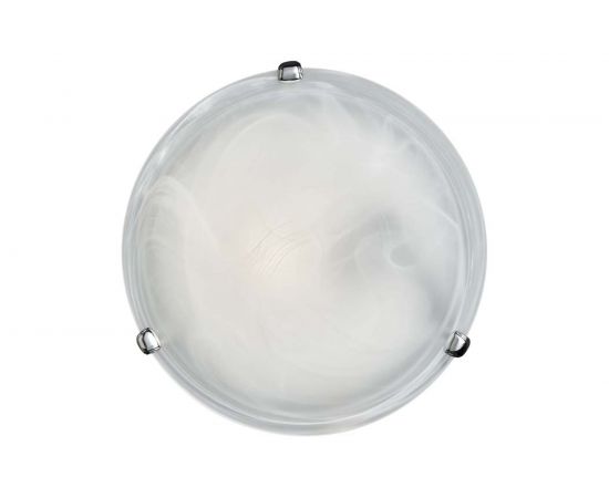 Настенно-потолочный светильник SONEX стекло, E27, 2х60W, DUNA 153/K хром 