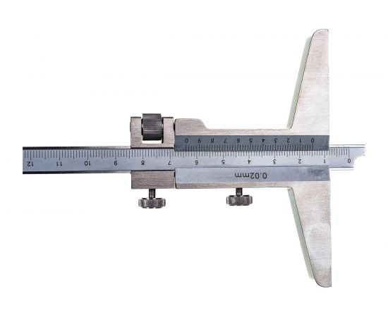Штангенглубиномер NORGAU 0-300мм-0,02 нониусный 040201030 – изображение 2