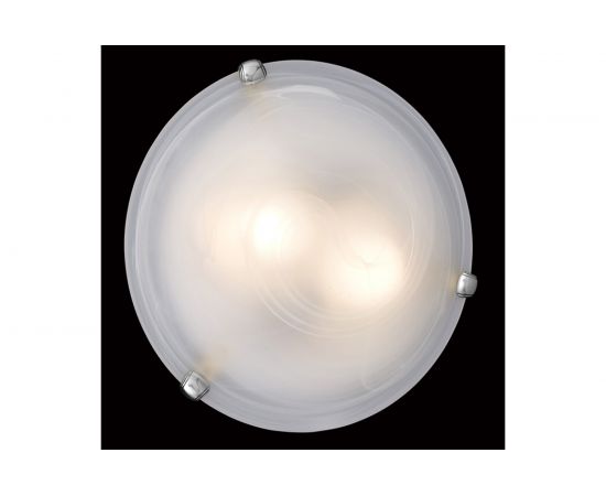 Настенно-потолочный светильник SONEX стекло, E27, 2х60W, DUNA 153/K хром – изображение 2